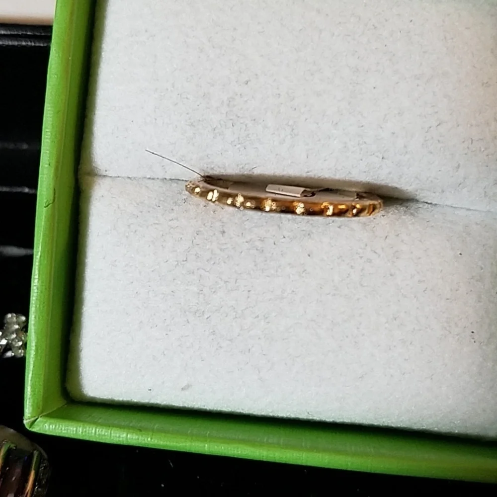 Band Gold Tone Size 5.5